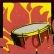 Warning: Burning Drums