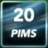 20 Strafminuten