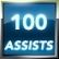 100 Assists