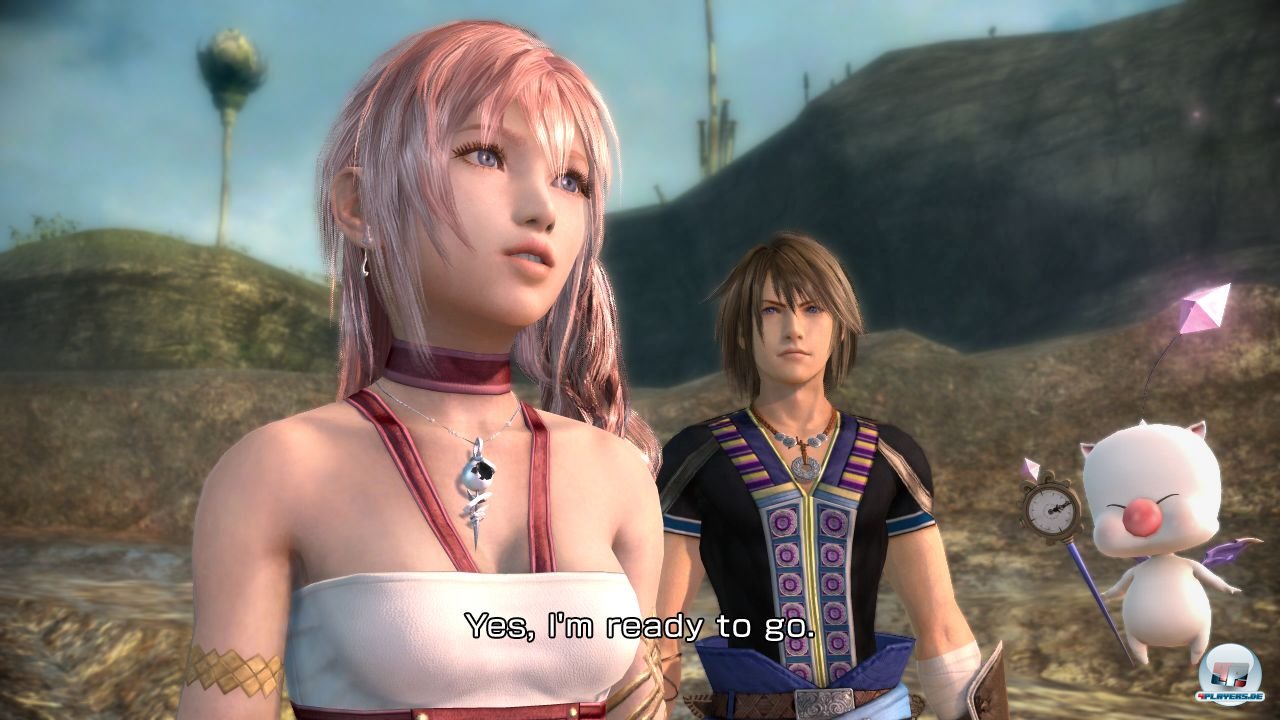 Serah und Noel sind diesmal den Gro�teil des Abenteuers die einzigen spielbaren Figuren.