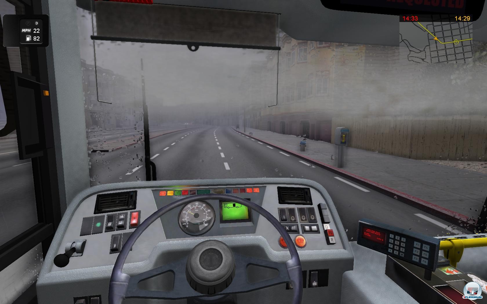 manual bus cable car simulator