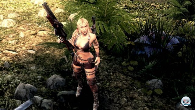 Ayumi bietet tiefe Einblicke und eine erschreckend starre Mimik. Ayumi bietet tiefe Einblicke und eine erschreckend starre Mimik.