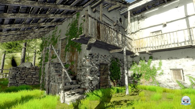 Auch wenn Anna nicht an die grafische Klasse von Dear Esther heran kommt und kleine Schwächen en detail zeigt, ist nicht nur die anfängliche alpine Kulisse überaus ansehnlich, sondern auch das spätere Interieur. Gerade für ein Adventure ist das ein sehr gutes Niveau. Auch wenn Anna nicht an die grafische Klasse von Dear Esther heran kommt und kleine Schwächen en detail zeigt, ist nicht nur die anfängliche alpine Kulisse überaus ansehnlich, sondern auch das spätere Interieur. Gerade für ein Adventure ist das ein sehr gutes Niveau.
