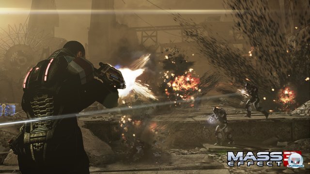 Explosive Action à la Gears of War bestimmt die Missionen. Explosive Action à la Gears of War bestimmt die Missionen.