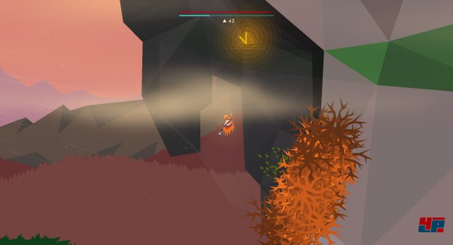 Um an die Rune für das J zu gelangen, muss man im Deep-Forest-Level ganz nach rechts fliegen und oberhalb der oberen Passage zum Swamp-Level nach einer versteckten Höhle in Dornennähe Ausschau halten.