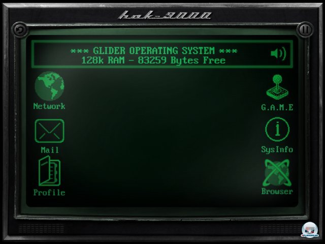 Ups, wurde das iPad gehackt? Das Artdesign sorgt für eine Retro-Prallelwelt. Ups, wurde das iPad gehackt? Das Artdesign sorgt für eine Retro-Prallelwelt.