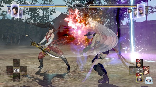 Der an das erste Dynasty Warriors erinnernde Duell-Modus ist eine interessante Ergänzung. Der an das erste Dynasty Warriors erinnernde Duell-Modus ist eine interessante Ergänzung.