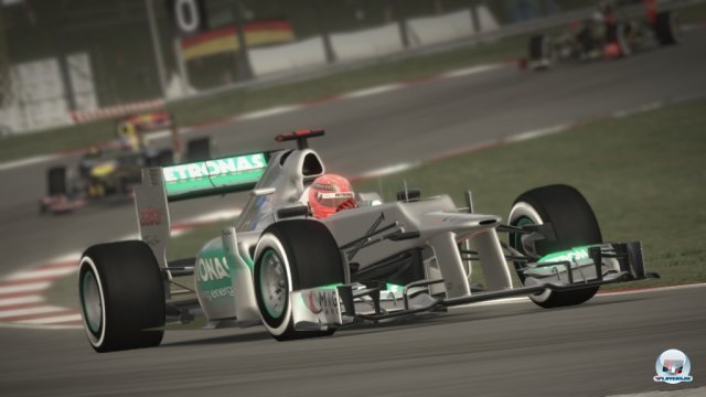 Im Spiel hat Altmeister Schumacher hoffentlich weniger Pech als in der laufenden Saison. Im Spiel hat Altmeister Schumacher hoffentlich weniger Pech als in der laufenden Saison.