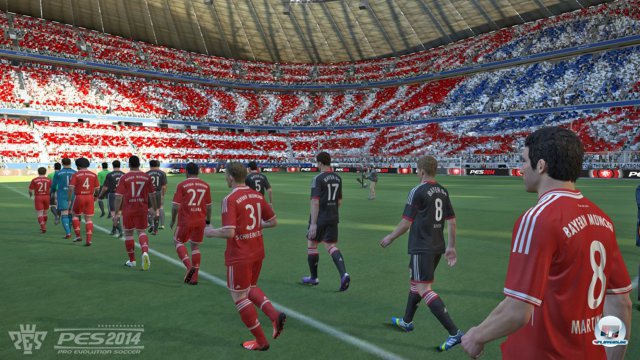 Die Choreographien zu Spielbeginn sehen gut aus, aber die Präsenation wirkt immer noch spröde - es flimmert und stockt. Die Choreographien zu Spielbeginn sehen gut aus, aber die Präsenation wirkt immer noch spröde - es flimmert und stockt.