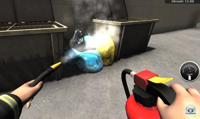 Zunächst bekämpfe ich Brände nur mit dem Feuerlöscher... Zunächst bekämpfe ich Brände nur mit dem Feuerlöscher...