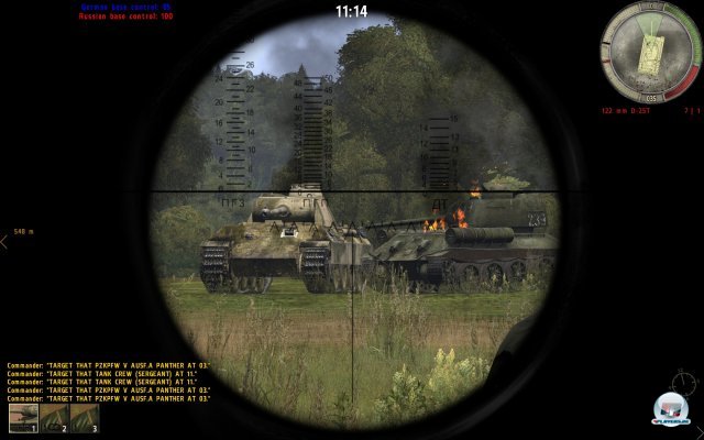 Mittendrin im Panzer. Mittendrin im Panzer.