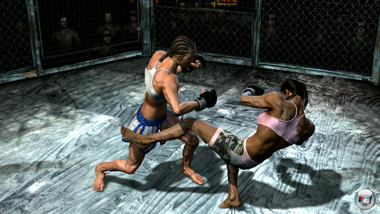 Man kann auch mit zwei MMA-Kämpferinnen antreten... Man kann auch mit zwei MMA-Kämpferinnen antreten...
