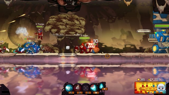 Screenshot - Awesomenauts (PC-CDROM)