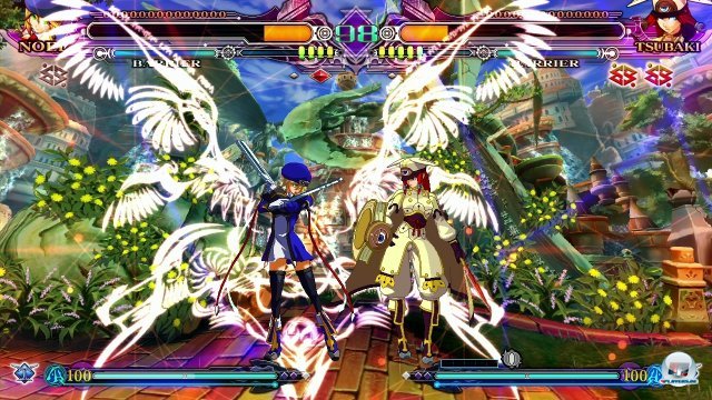Ja, auch so kann ein Beat-em-Up aussehen! BlazBlue ist nach wie vor der ungeschlagene Herrscher der 2D-Pixelpracht. Ja, auch so kann ein Beat-em-Up aussehen! BlazBlue ist nach wie vor der ungeschlagene Herrscher der 2D-Pixelpracht.