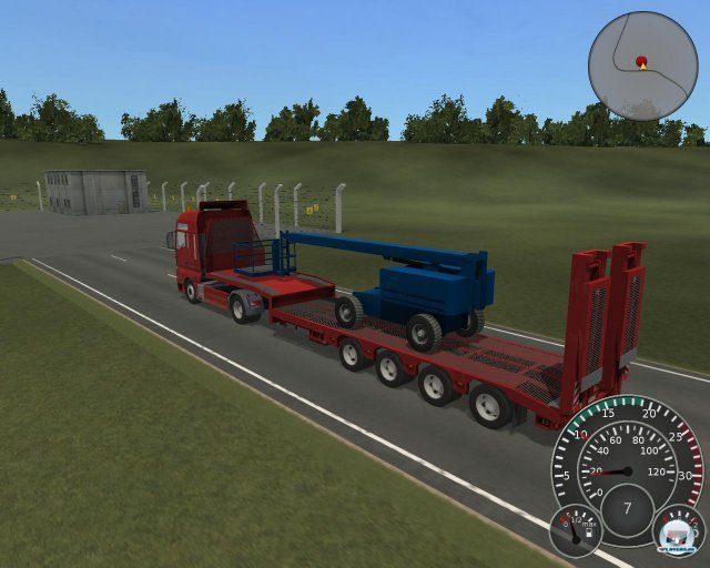 Unterwegs mit meinem Spezialtransport: Spannend geht anders. Unterwegs mit meinem Spezialtransport: Spannend geht anders.