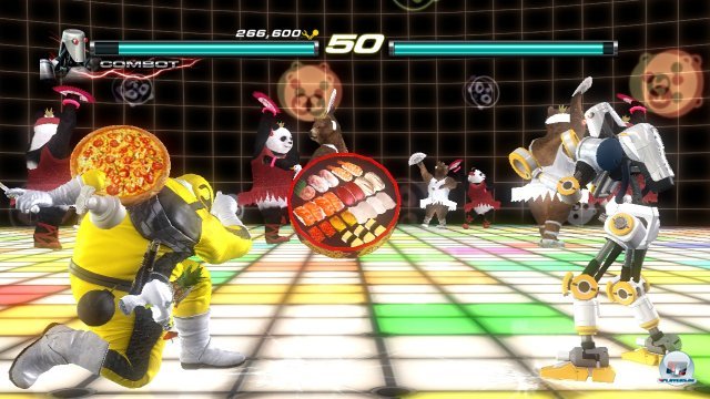 Im "Fight Lab" lernt man die Feinheiten der Steuerung auf verspielte Art und Weise. Im "Fight Lab" lernt man die Feinheiten der Steuerung auf verspielte Art und Weise.