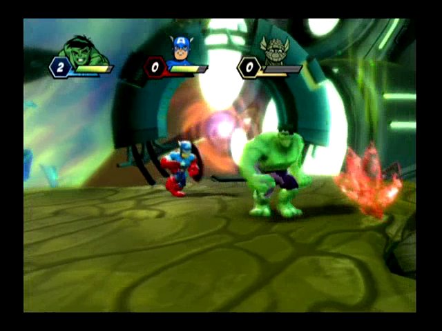 Captain America und Hulk