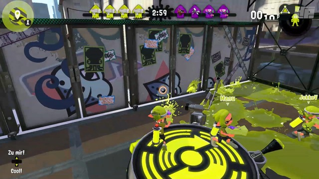 Exklusive Multiplayer-Spielszenen (Turf War)