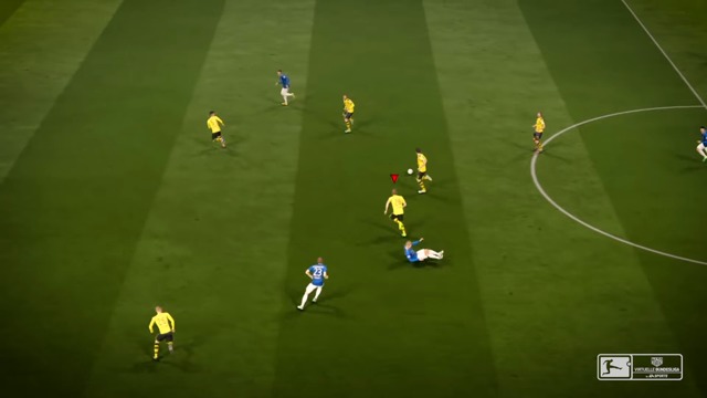 Virtuelle Bundesliga-Spot
