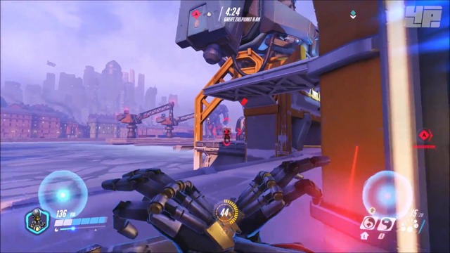 Beta-Spielszenen: Zenyatta und Winston