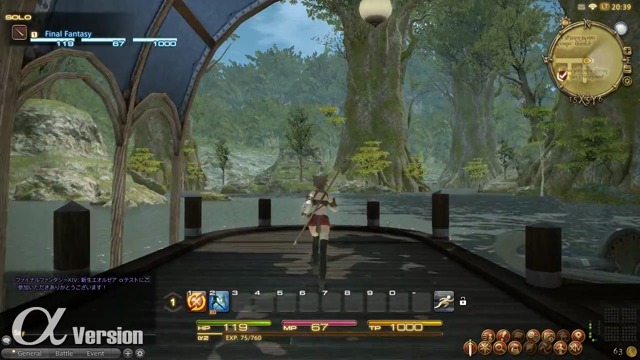 A Realm Reborn - Alpha-Spielszenen